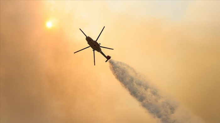 Turkey’s efforts to fight wildfires by air continues apace
 