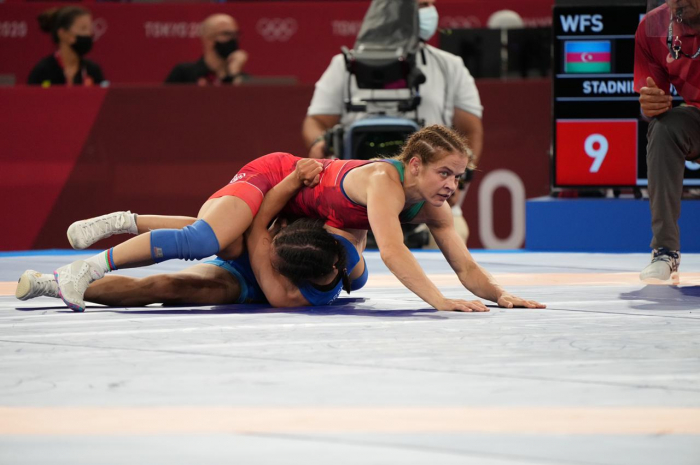     Tokio-2020:   La luchadora de estilo libre de Azerbaiyán llega a las semifinales  