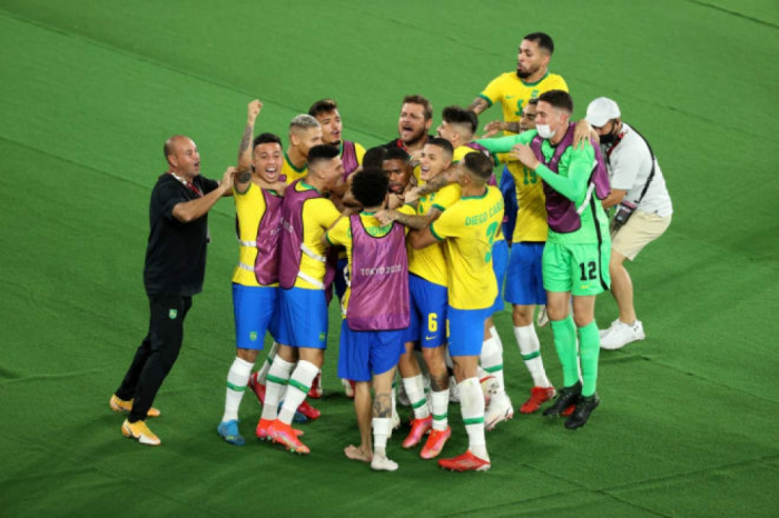 Futbol üzrə Braziliya millisi Olimpiya çempionu oldu