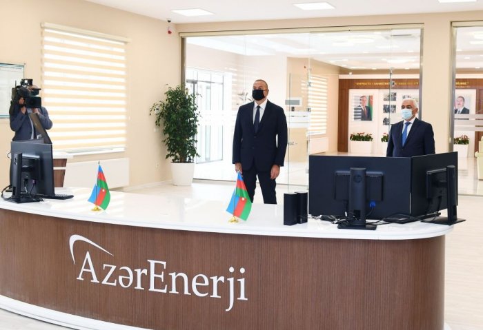  Azerbaijani president attends opening of overhauled Absheron Substation 