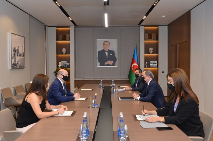   Azerbaijani FM receives newly appointed ambassador of Belgium  