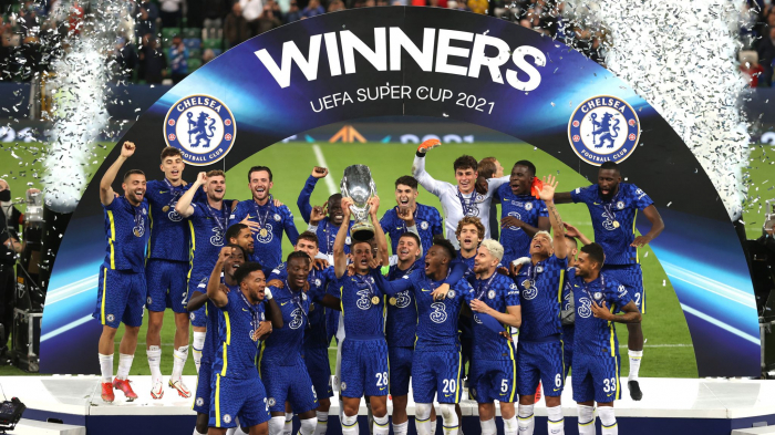 Chelsea win 2021 UEFA Super Cup