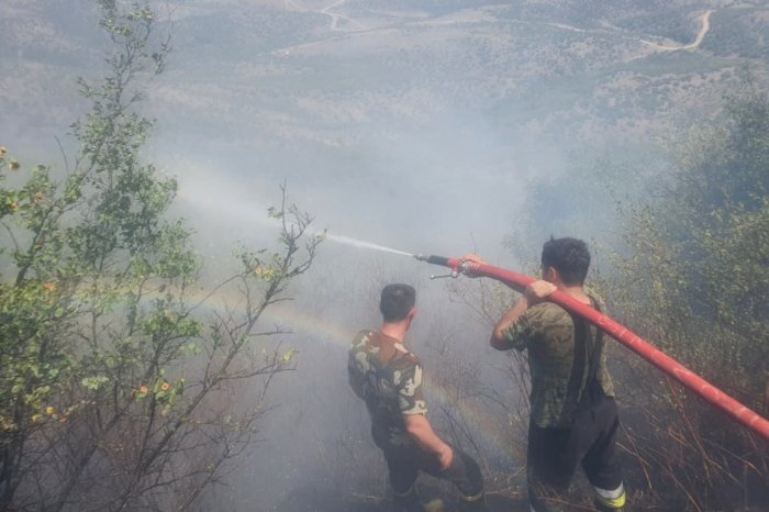   Azerbaijani MES continues fighting against fires in Gabala  