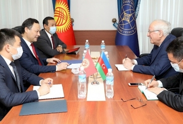 مناقشة مسائل تطوير العلاقات بين أذربيجان وقيرغيزستان