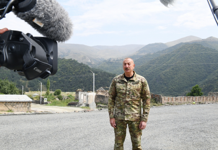    "Ermənistanın məqsədi torpaqlarımızı əbədi işğal altında saxlamaq idi" -    Dövlət başçısı      