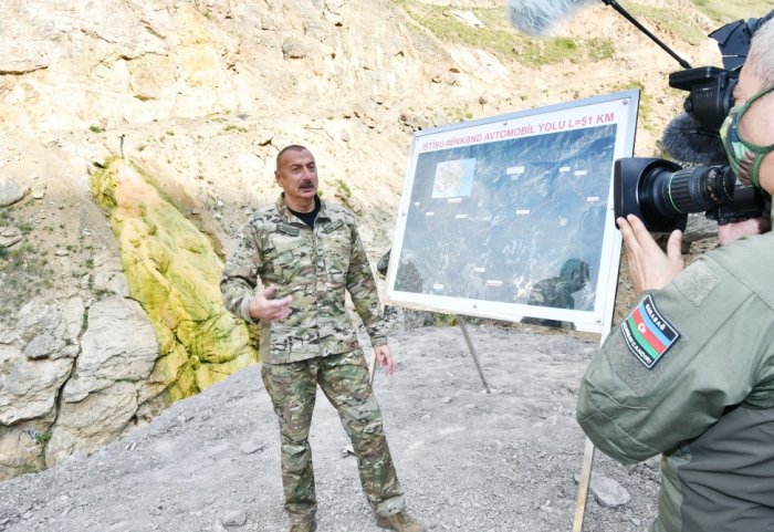   Ilham Aliyev  :"Nuestros campos de oro los explotaban las empresas extranjeras" 
