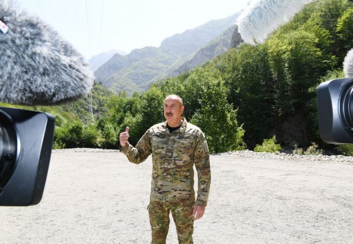   Azerbaijani President: At the current stage, our main task is to reinforce our positions in the liberated lands  