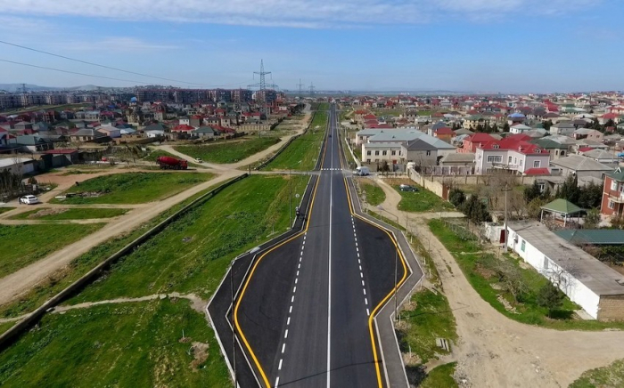   Präsident hat Geld für den Wiederaufbau der Straßen von Baku bereitgestellt  