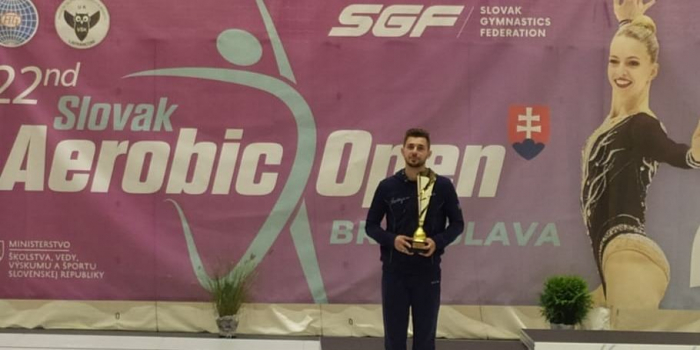 Azerbaijani gymnast wins silver in Slovakia