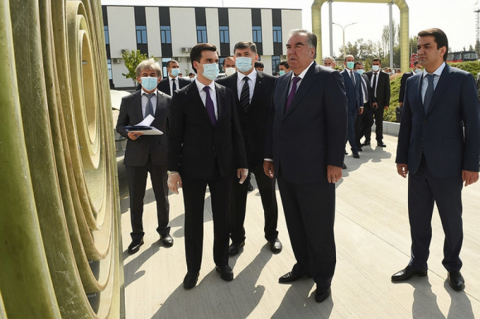 افتتاح مؤسسة مشتركة طاجيكية أذربيجانية