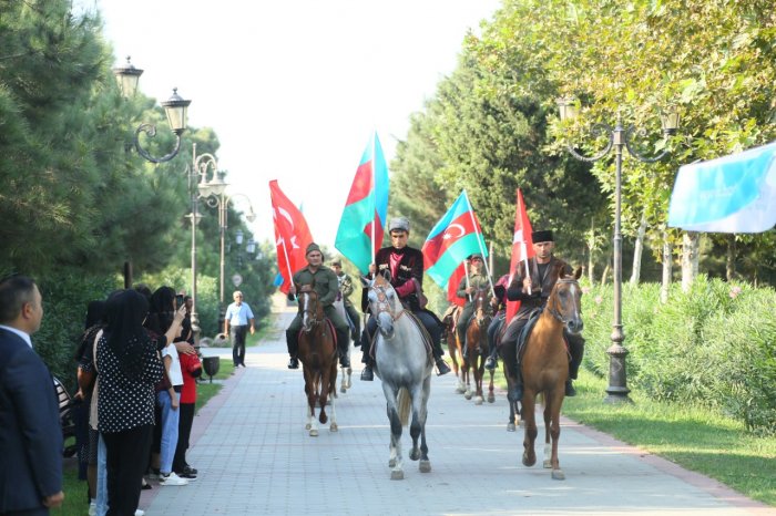 Bakıda Türkiyənin Zəfər bayramı qeyd edilib