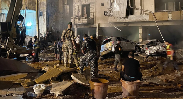 في بيروت قتلى وجرحى في انفجار معمل لتصنيع الخزانات
