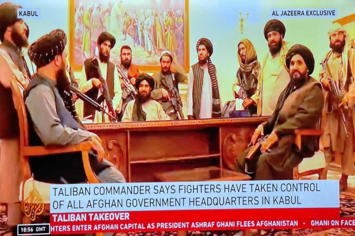    "Taliban"çılar Prezident sarayında -    VİDEO        
