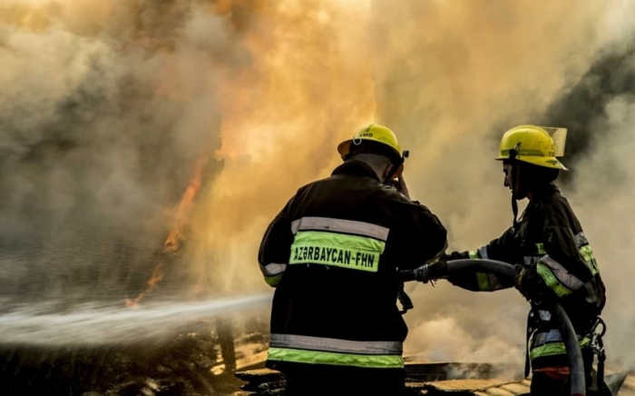   تمت السيطرة على حريق في منطقة قابالا -   فيديو    