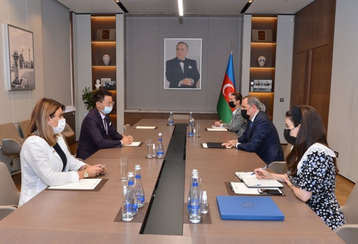 Ceyhun Bayramov  Britaniya Şurasının  Azərbaycandakı nümayəndəsi ilə görüşüb 