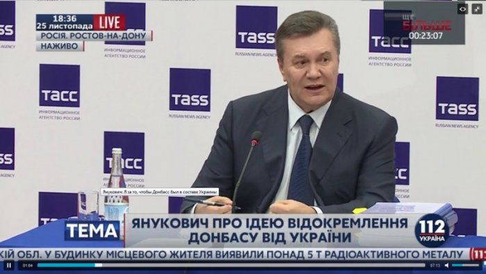       Yanukoviç    2014-cü il dövlət çevrilişinin səbəblərindən danışıb   