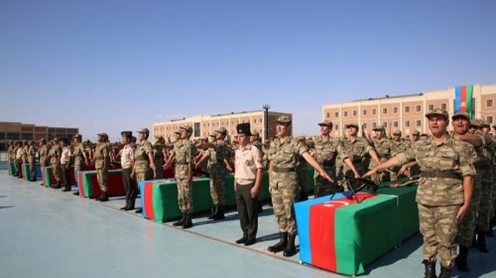    Azərbaycan Ordusunda andiçmə mərasimləri keçirilir   