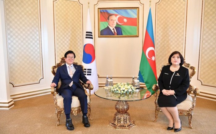  Sahibə Qafarova Koreya Milli Assambleyasının sədri ilə görüşüb
 