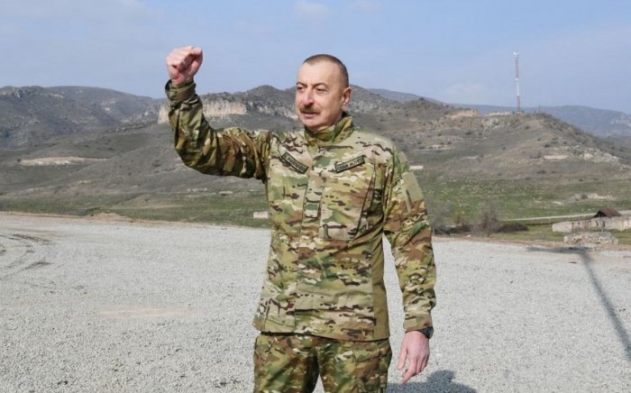       Ali Baş Komandan   : "Düşməni torpağımızdan qovduq" -    VİDEO     
   