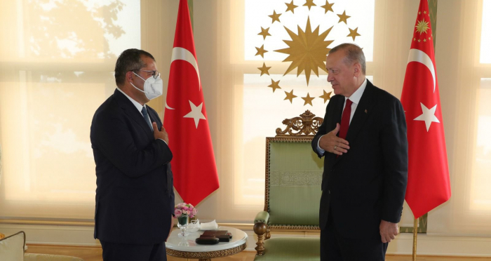  Le président turc Erdogan a reçu l