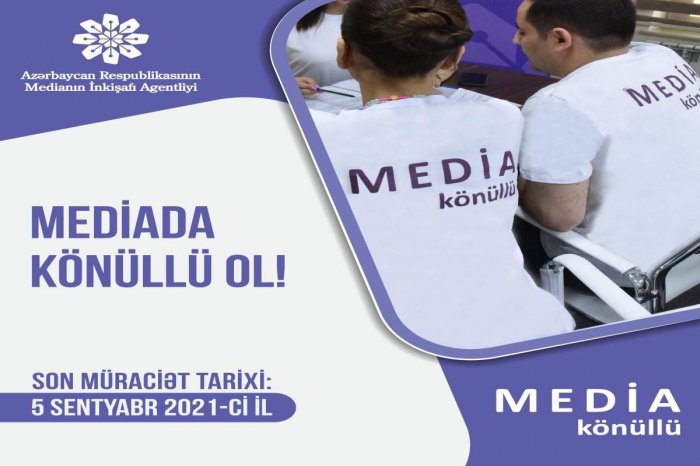     “MEDİA könüllüləri”  proqramına start verilir   