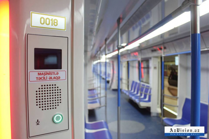 Bakı metrosunda yeni qatarlar xəttə buraxılıb  
