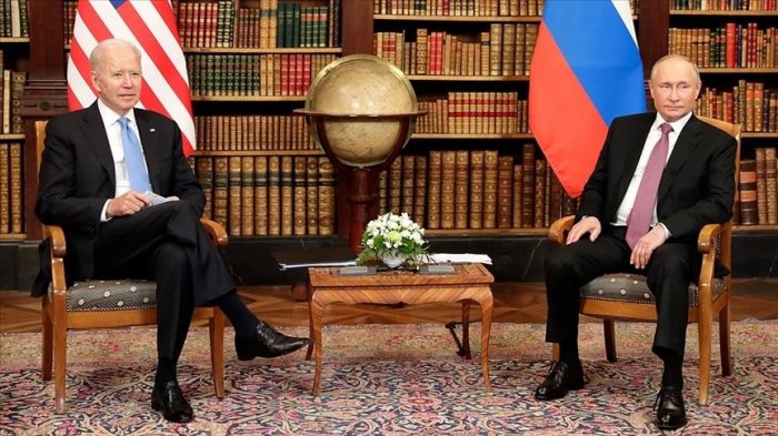  Putin Baydenlə görüşdə    ABŞ-ı Orta Asiyadan    çəkilməyə çağırıb    