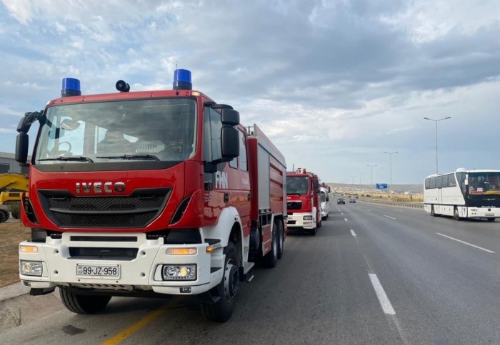 Fourth group of Azerbaijani firefighters, rescuers sent to Turkey