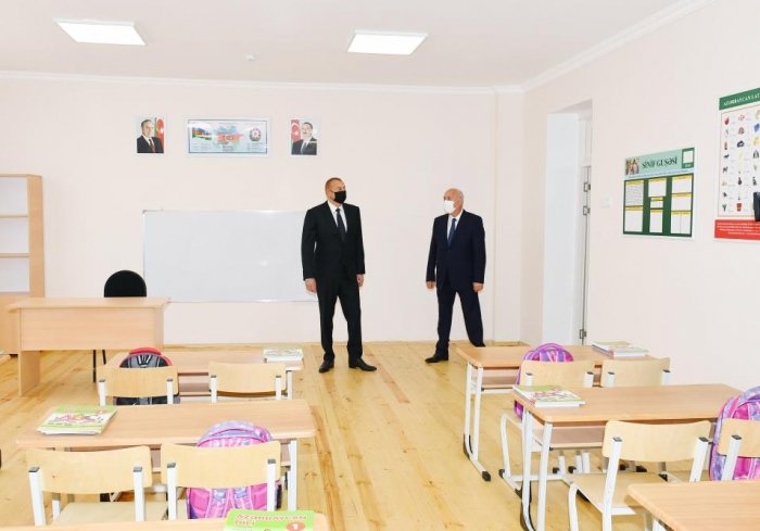    Sumqayıtda 20 nömrəli tam orta məktəb istifadəyə verilib  
   