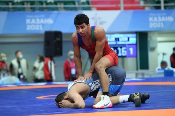 Azerbaijan grabs first gold medal at 2021 CIS Games in Russia’s Kazan