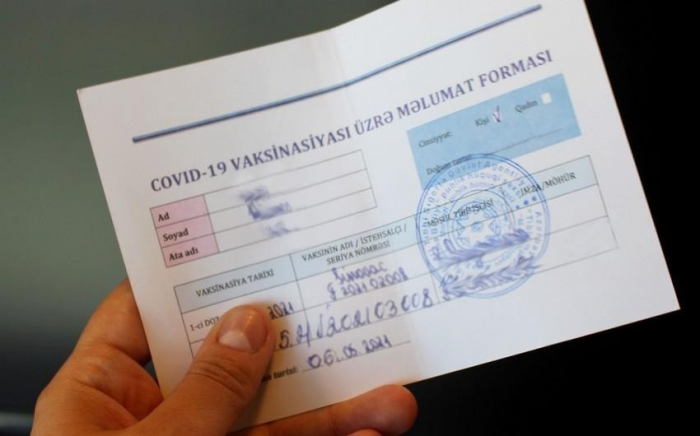 Azerbaijani police talk checking COVID passports at entrance of various facilities