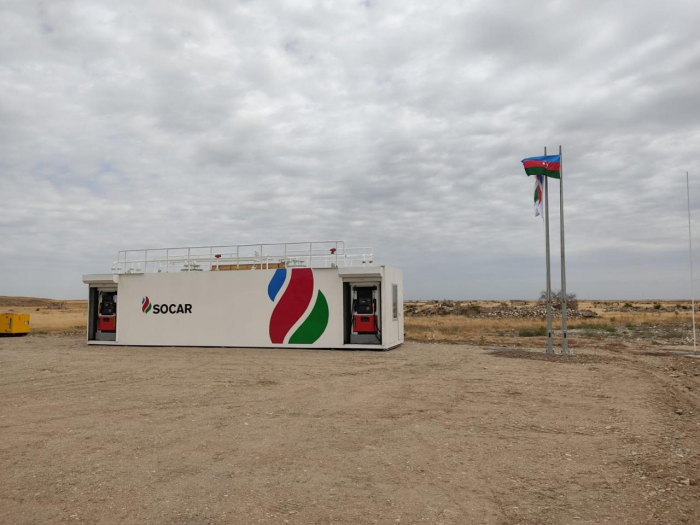 SOCAR Petroleum commissions modular filling station in liberated Aghdam