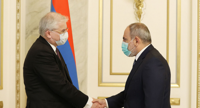 Russian co-chair of OSCE MG meets with Armenian PM