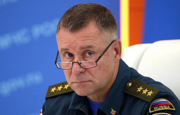 Russian emergencies minister dies at drills in the Arctic 