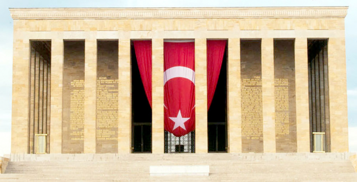  Chief of General Staff of Azerbaijani Army visits mausoleum of Ataturk in Ankara 