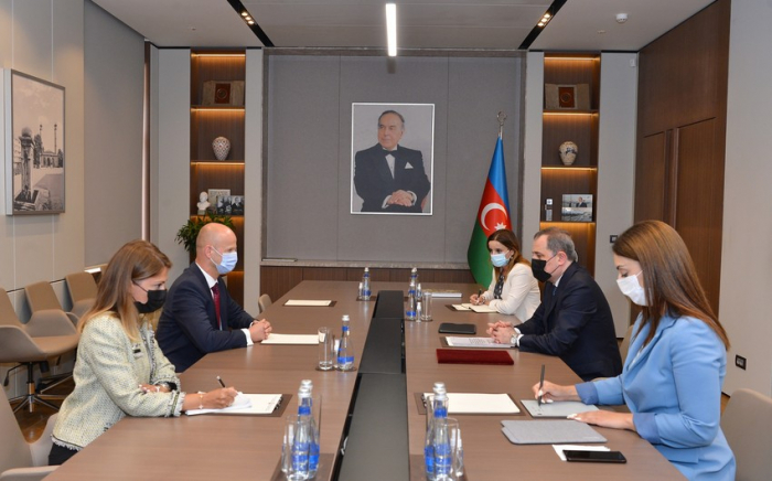   Azerbaijani FM receives incoming EU envoy  
