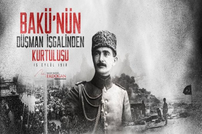   Erdogan congratulates Baku on 103rd anniversary of liberation from occupation  