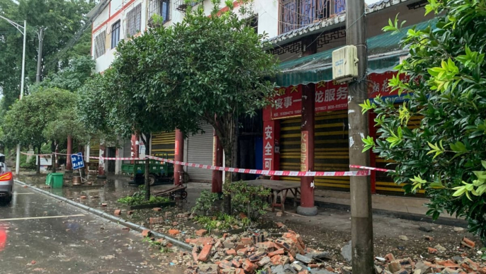 Two killed, dozens injured as quake jolts China