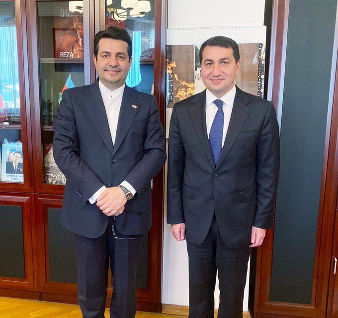   Iranian ambassador meet Assistant to Azerbaijani President  