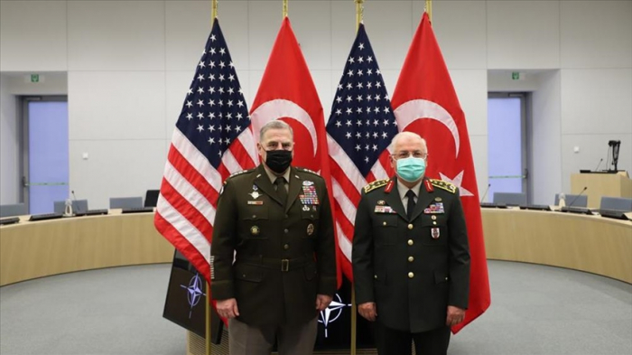 Turkish, US army chiefs discuss Afghanistan at NATO meeting