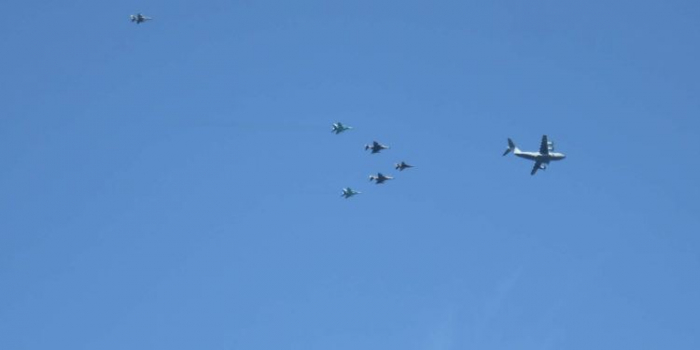 Turkish, Azerbaijani fighter jets conduct demonstration flights over Bosphorus - VIDEO