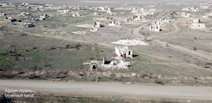     Video   footage of Atyemazli village of Aghdam region  
 