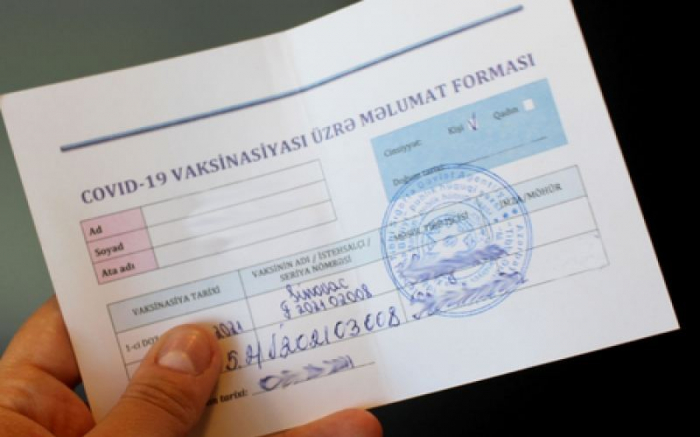 COVID-19 passports in Azerbaijan to be required for visiting cities, regions