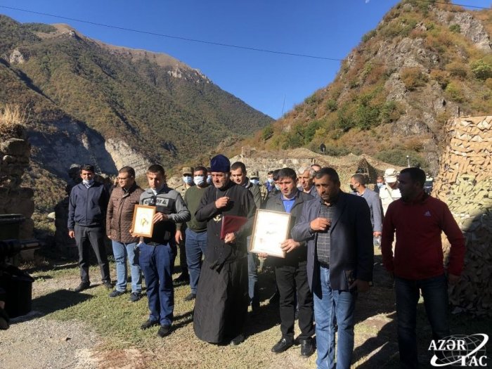   Albano-Udi Christian community honors memory of martyrs in Khudavang monastery in Kalbajar  