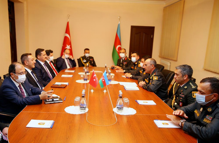 Azerbaijan and Turkey exchange views over issues of military-technical support