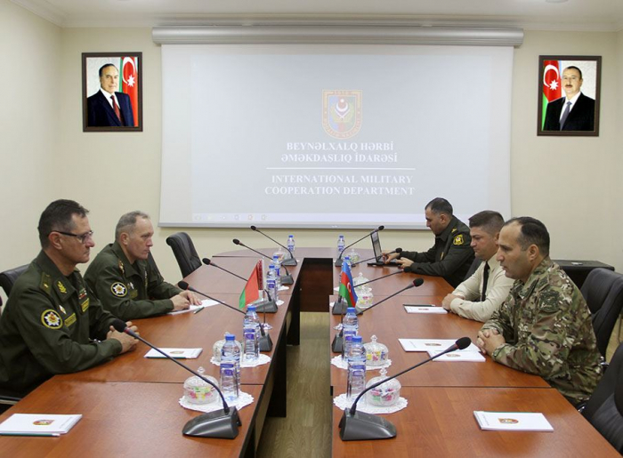   Delegations of Ministries of Defense of Azerbaijan and Belarus held a working meeting  
 