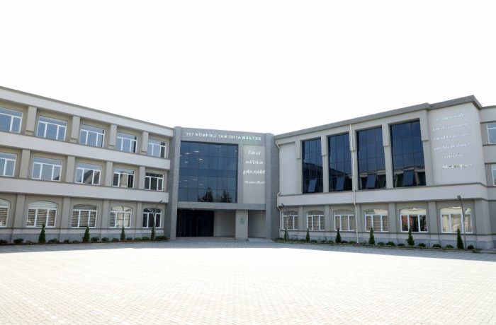 President Aliyev inaugurates secondary school in Sabunchu district after major overhaul