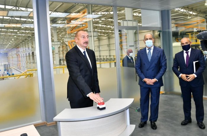    Sumqayıt Kimya Sənaye Parkında “Azmonbat” MMC-nin açılışı olub -  YENİLƏNİB   
   