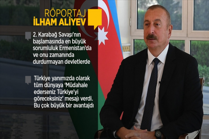  Le président Ilham Aliyev accorde une interview à l