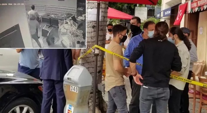  Türk restoranına hücum edən erməni  günahını boynuna alıb 